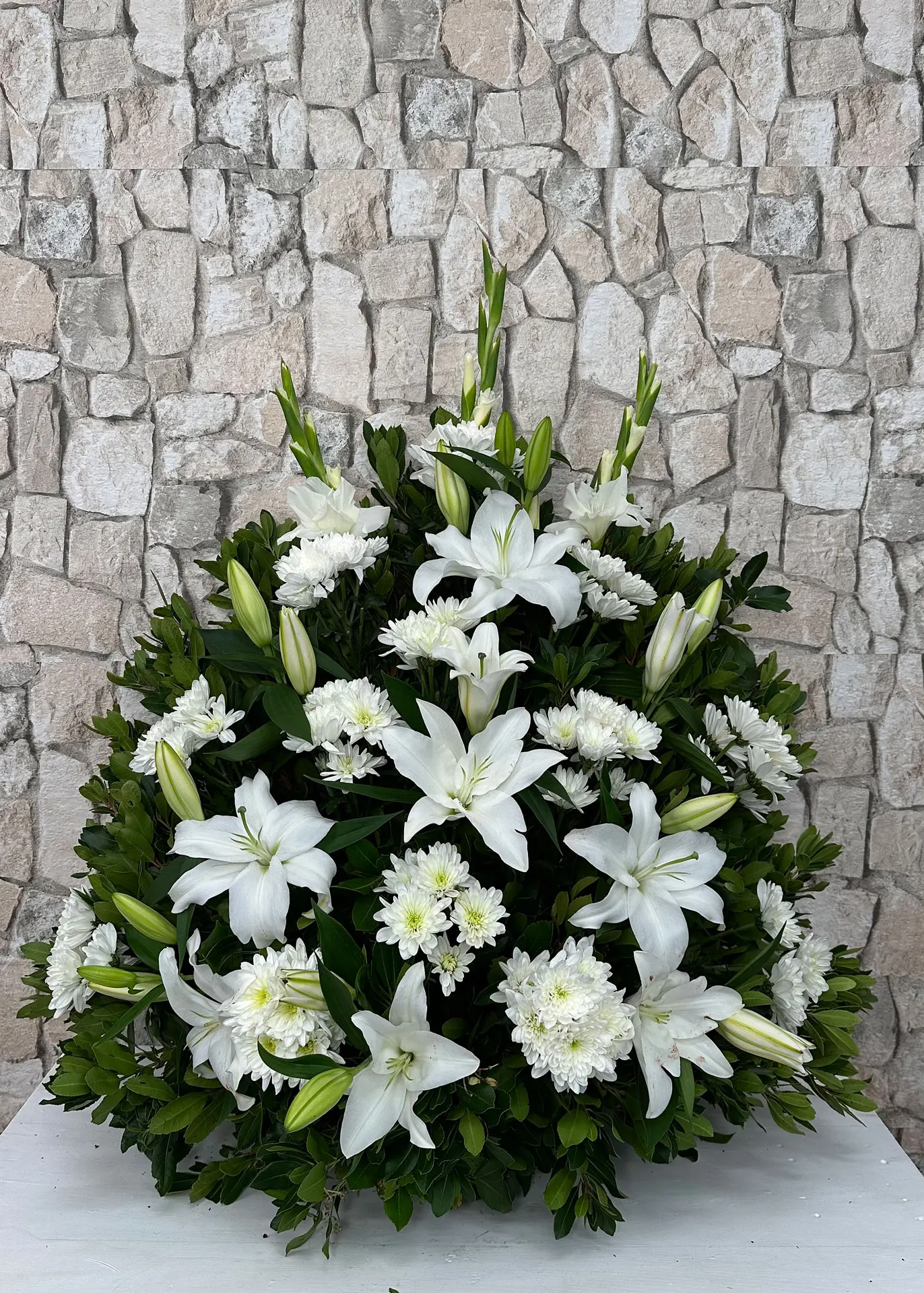 Centro de flores Hoz