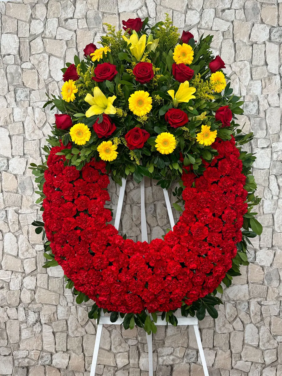 Corona de flores Las Rozas