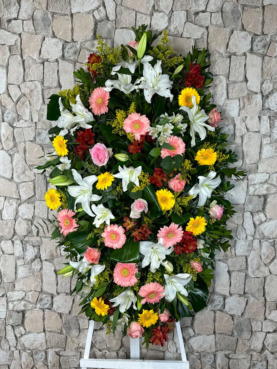 Palma de flores Mediano