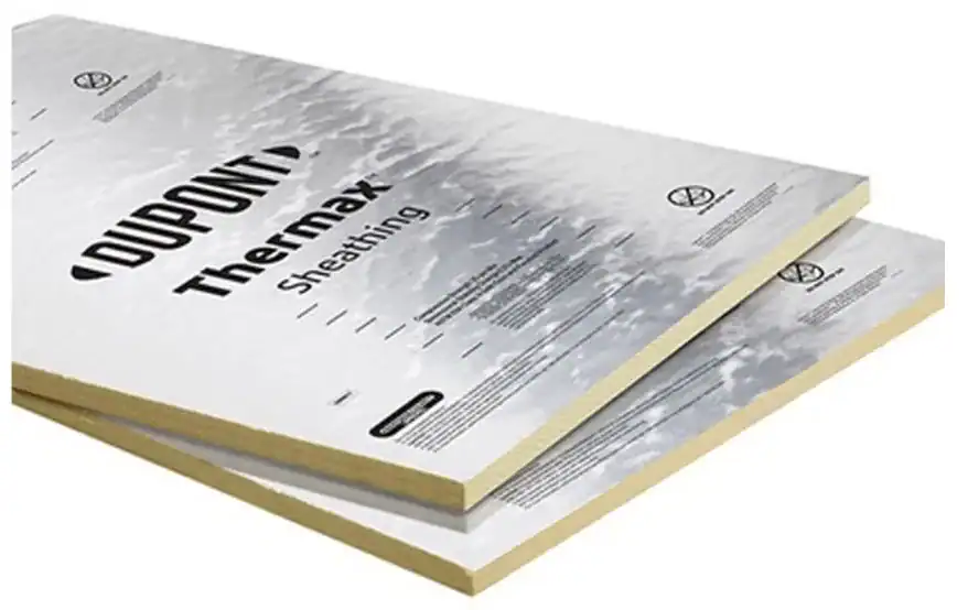 High-quality roofing sheathing with dual layer design for durability and weather resistance.