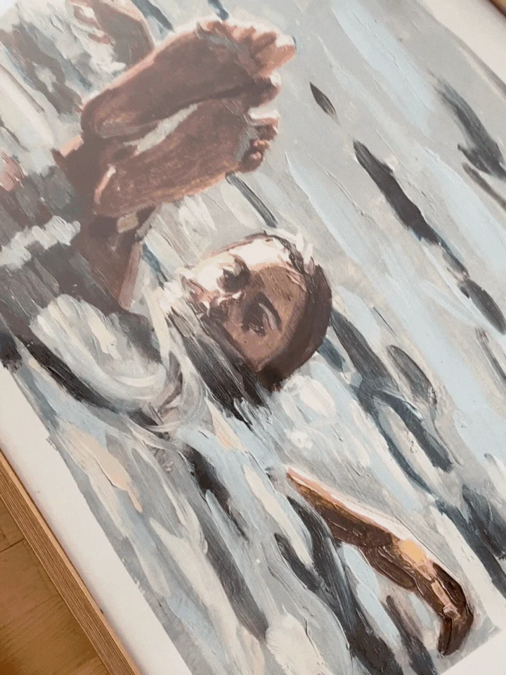 Art print Funky curator. By Camila O'gorman