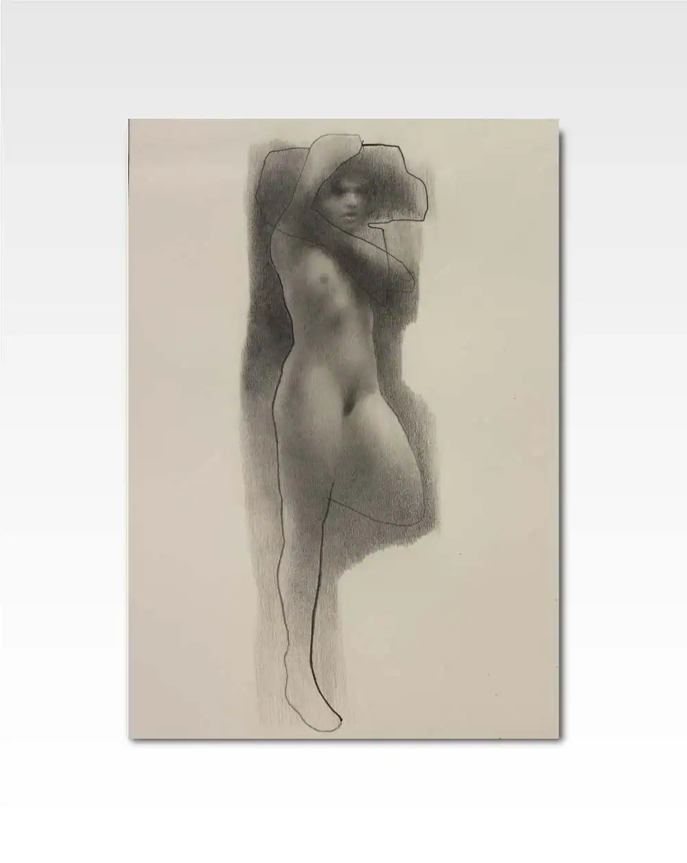 Paisaje Humano Drawing | Limited Edition Print By Santiago Pilotto