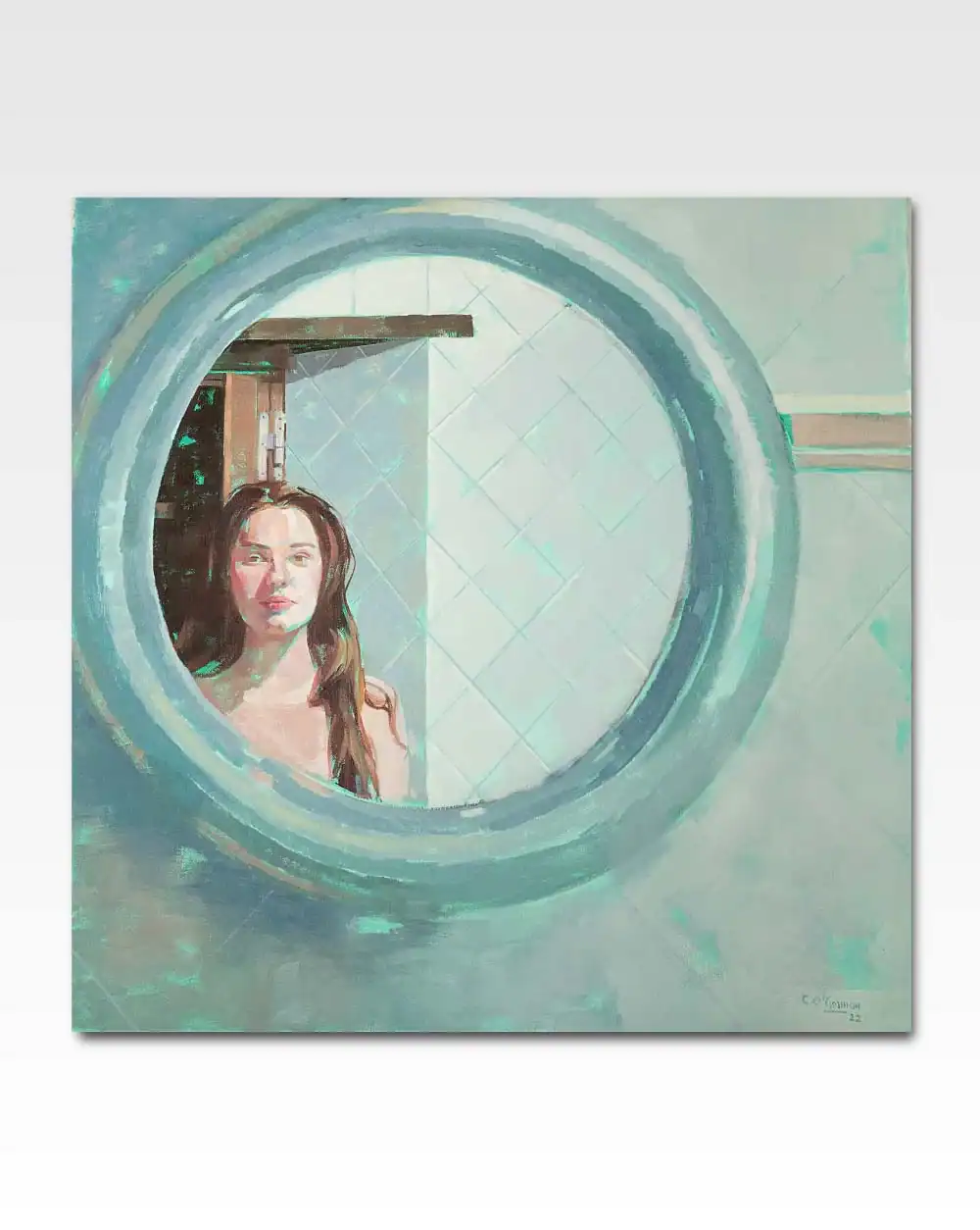 Girl in the mirror | Limited Edition Print by Camila O'Gorman