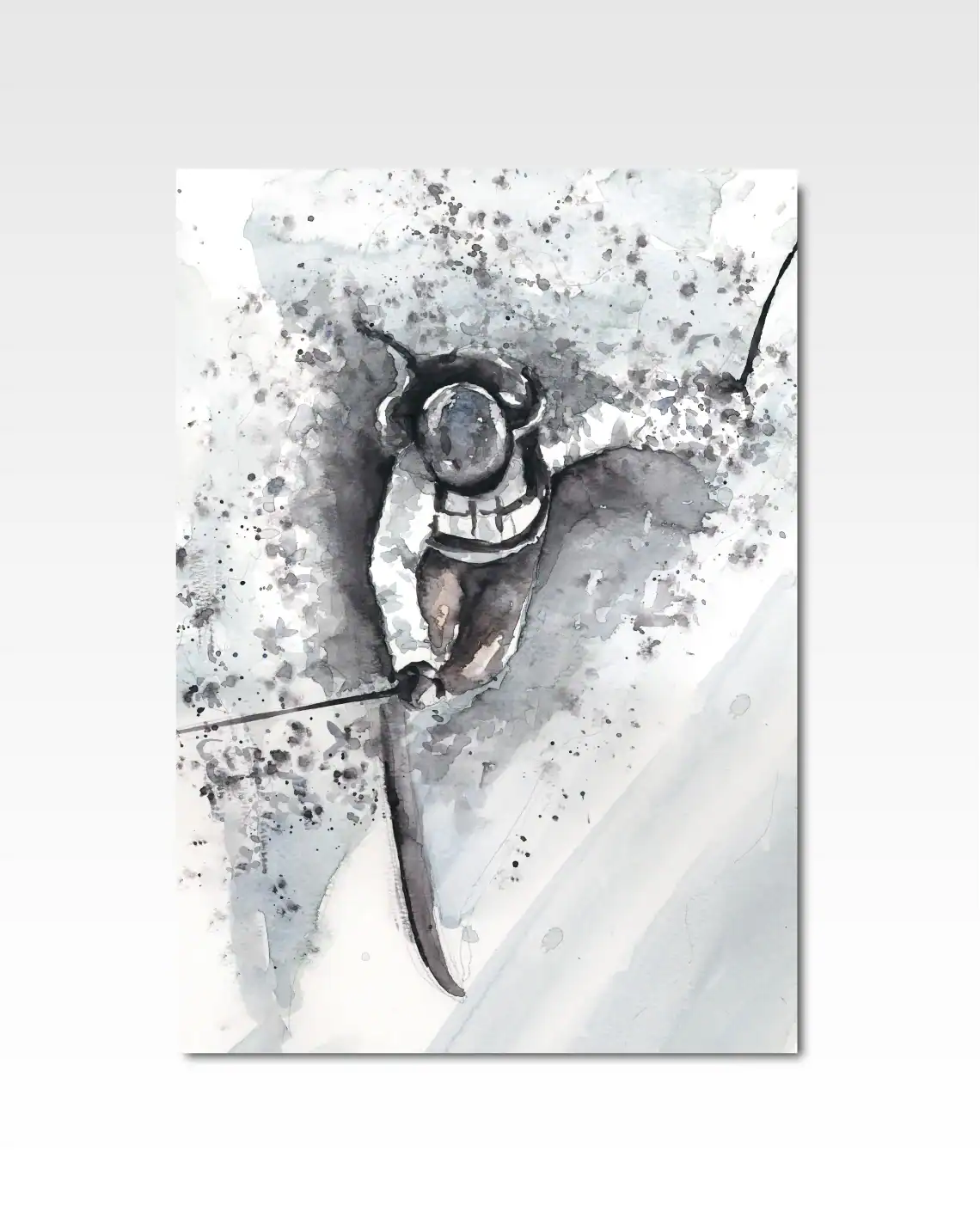 Deep Snow |  Limited Edition Print By Lulaloo.