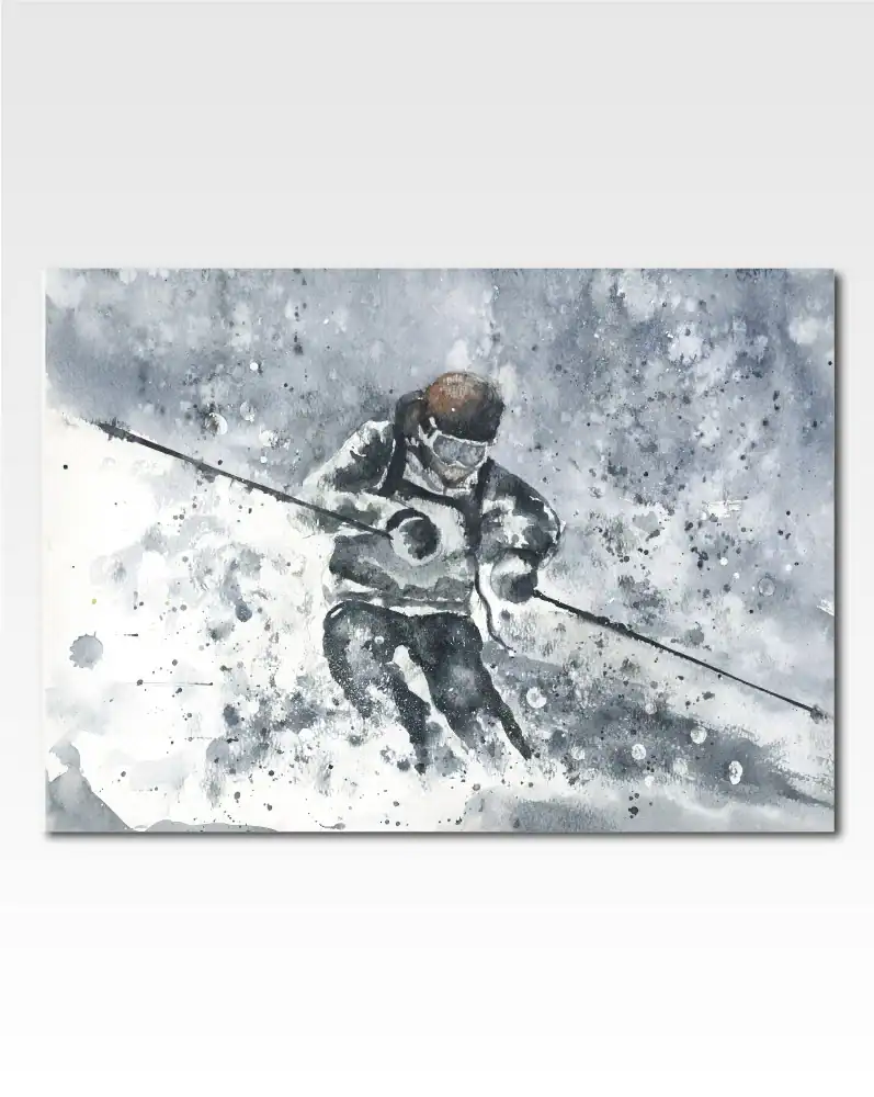 Down Hill |  Limited Edition Print By Lulaloo.