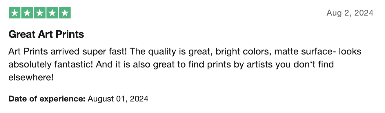 Funky Curator reviews trustpilot