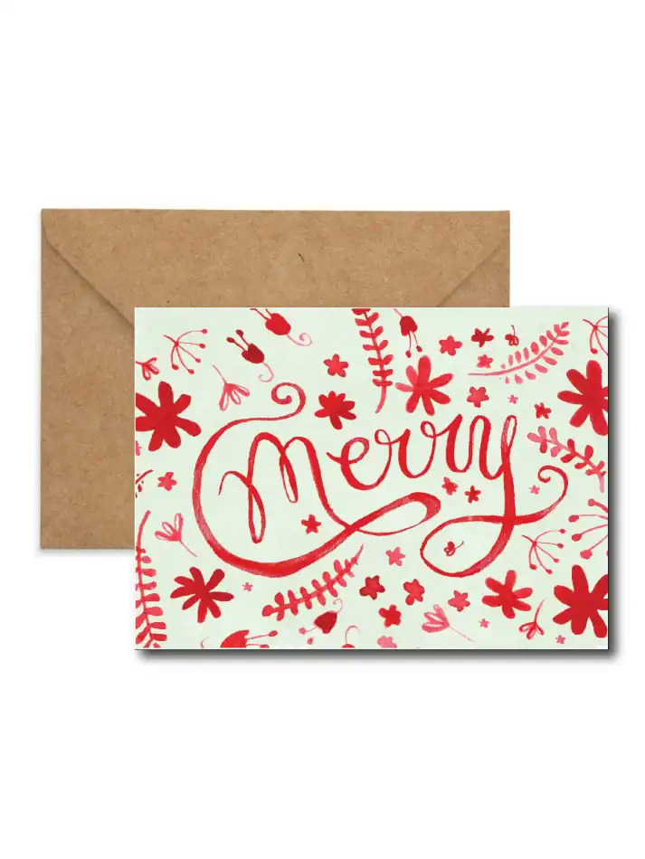 Be Merry Holiday Cards (Pack)