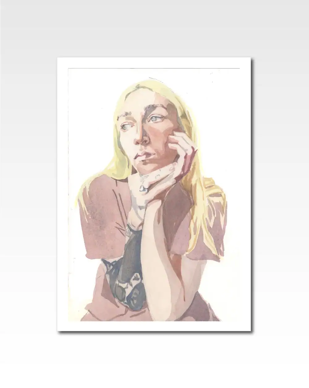 Blondie Original Artwork by Camila O'Gorman.