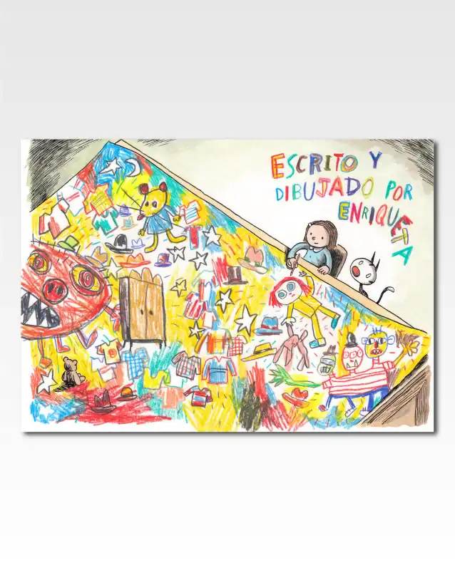 Enriqueta drawing |  by Liniers