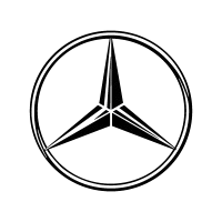 Mercedes-Benz emblem on a vehicle front grille.