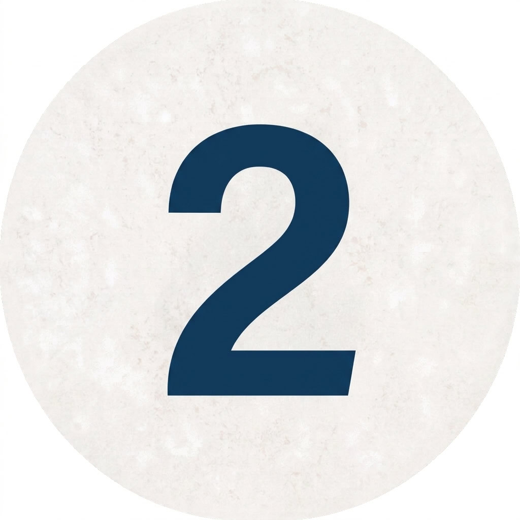 Number 2 road sign indicating brake repair service at Global Car Care.