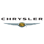 Chrysler logo on a dark background, representing trusted automotive service in Florida.