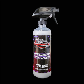 Grumpy's Interior Detailer spray bottle for car interior cleaning and protection.