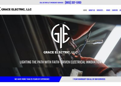 Grace Electric Pro Electrician Website