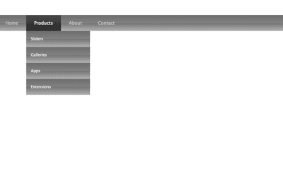 CSS3 Menu Free Download