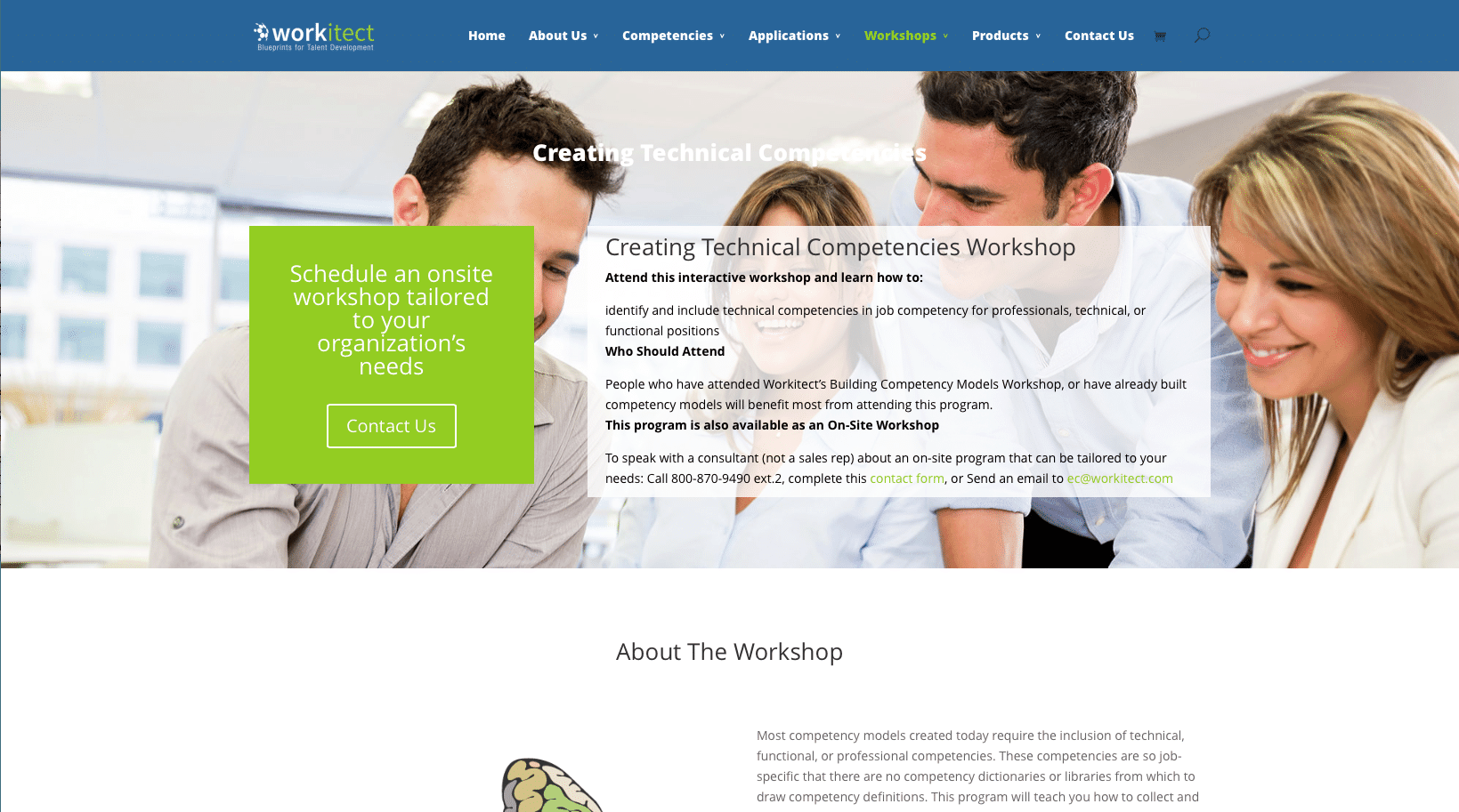 HR Website design
