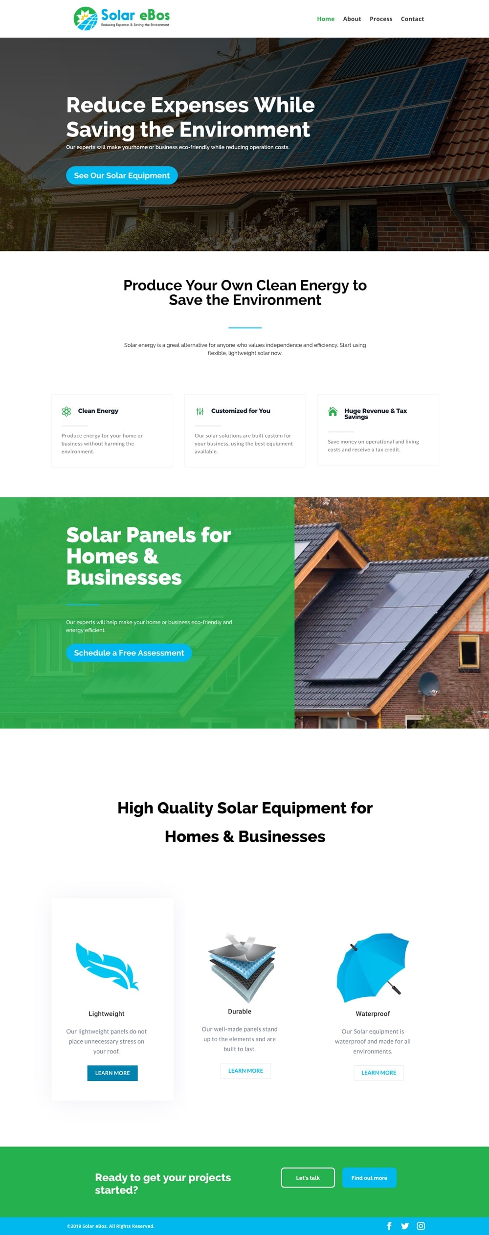 Bartenders Foundation home page design for their new website