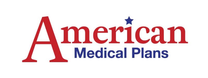American medical plans logo design
