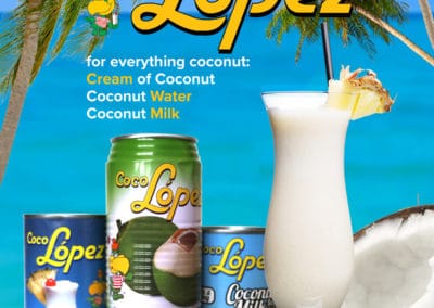 Coco Lopez Magazine Ad