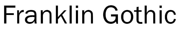 franklin-gothic