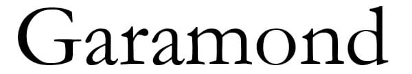 garamond