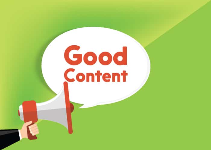 promote good content to gain Twitter followers