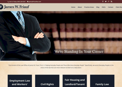 James Friauf Lawyer Website