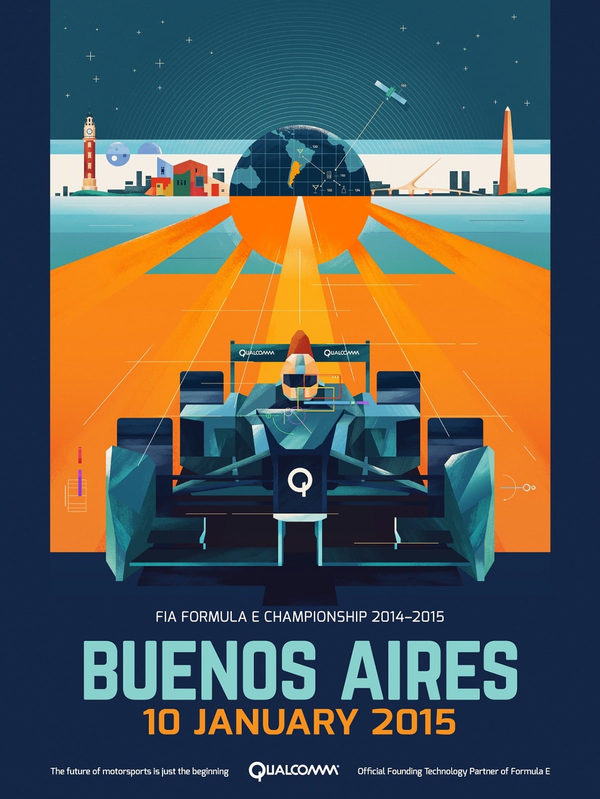 racing poster - Brilliant Poster Designs