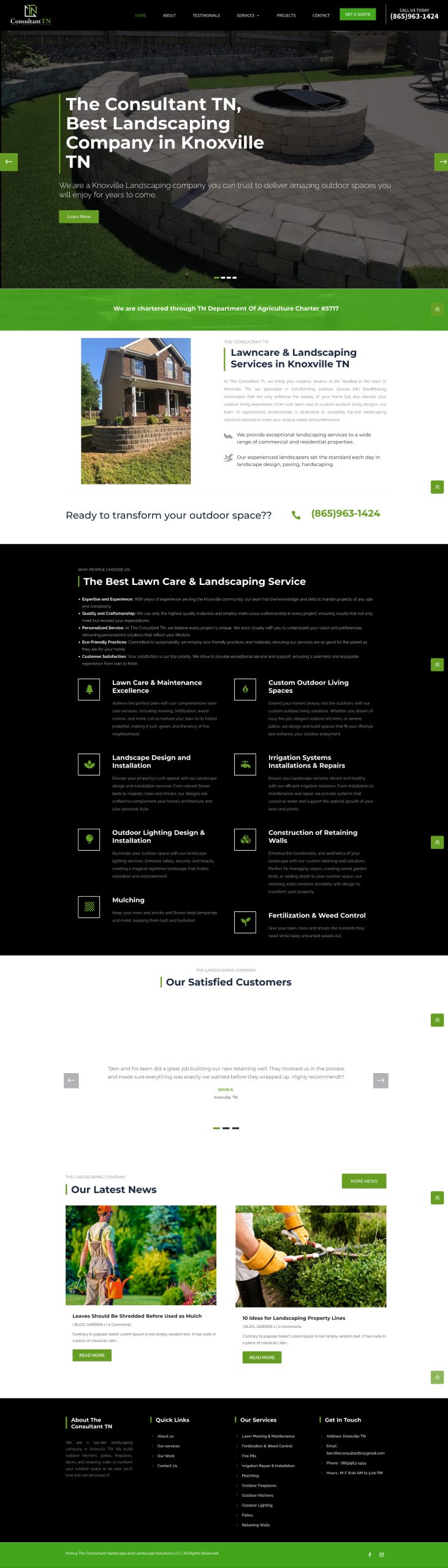the consultant tnlandscaping website