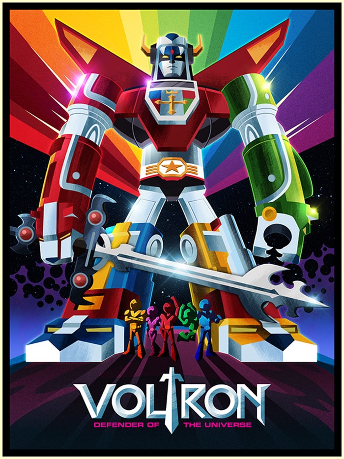 voltron poster
