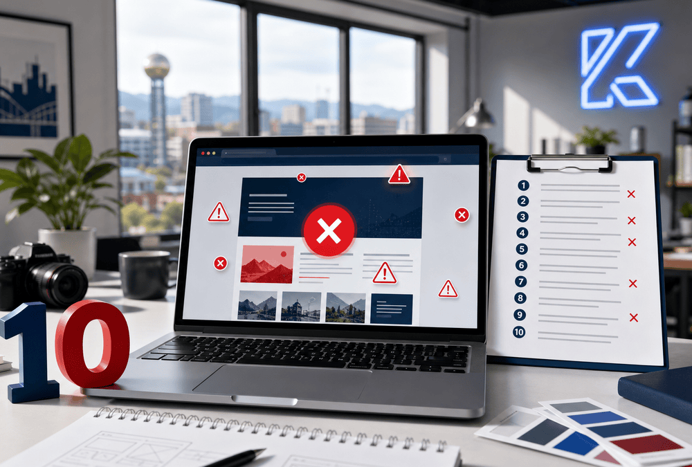 The 10 Biggest Website Mistakes Knoxville Businesses Make (and How to Fix Them)