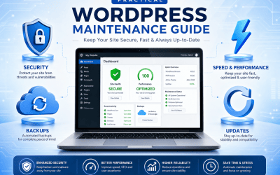 WordPress Maintenance Guide (2026): Updates, Backups, Security, and Speed