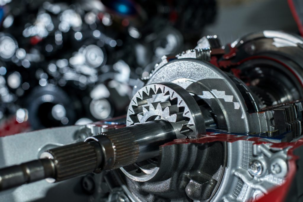 Transmission gear component for vehicle repair.