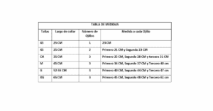 Tabla de medidas de ropa para bebé, guías de tallas y dimensiones según edad y tamaño, ideal para comprar trajes y accesorios en HETS'I LUVI.