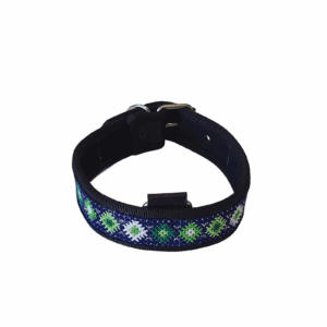 Collar Ojo de Dios Variante Verde y Azul