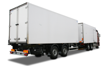 Mobile service truck at HeVtech Mechanic & Tire Services.