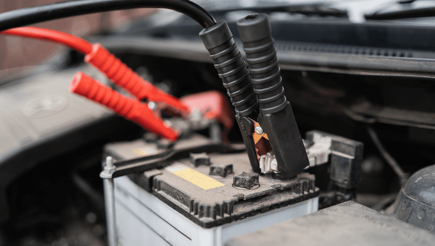 Battery testing and jump-start services for vehicle reliability.