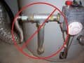 Improperly Installed Sediment Trap