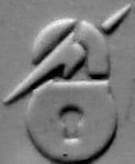 Lock symbol on a SmartLock GFCI outlet