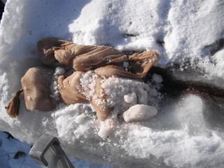 Salt Filled Pantyhose Day 4 #2