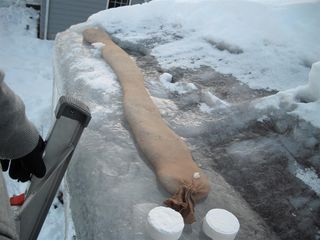 Salt Filled Pantyhose Day 1