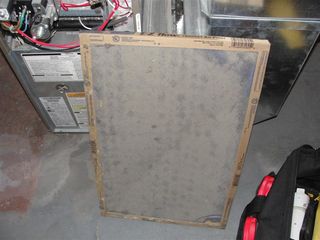 Dirty Furnace Filter
