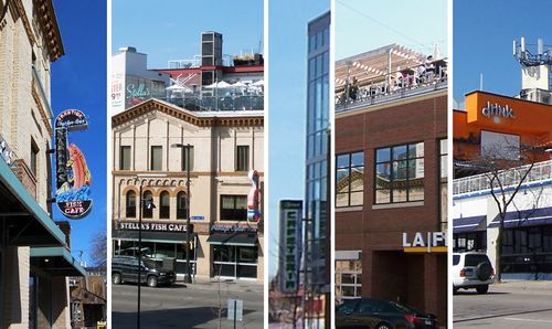 Uptown-rooftop dining