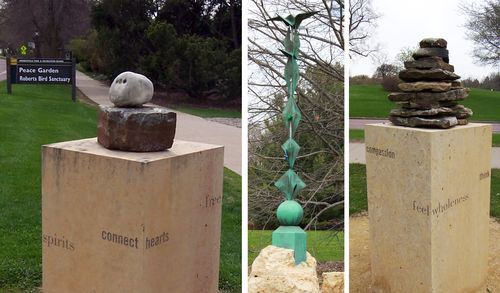 Peace-sculpture