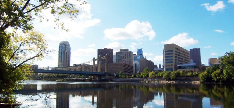 Minneapolis riverfront