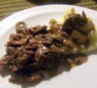 Potroast-mushrooms