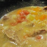 Humphrey beef barley soup