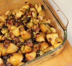 Roasted brussels sprouts