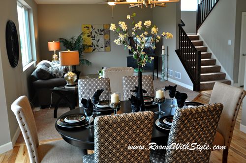 Dining Room to Living Room