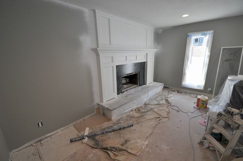 Fireplace midway
